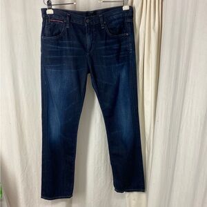 Citizens of Humanity 29 8 Daisy Relaxed Tapered Jeans Dark Rinse COH